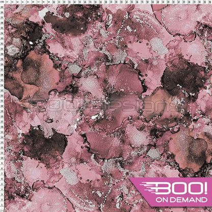Spandex Holly Ink Pink Fabric