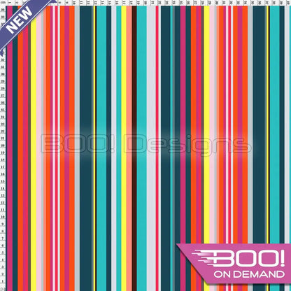 Spandex Idris Stripe - Fabric