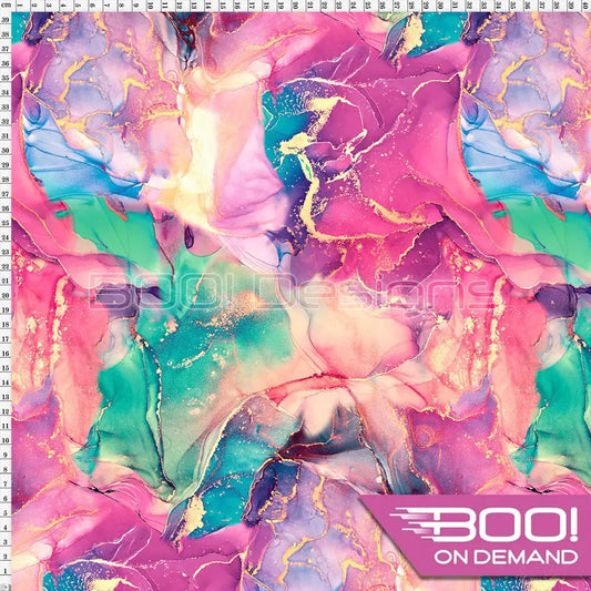 Spandex Ink Celestial Fabric