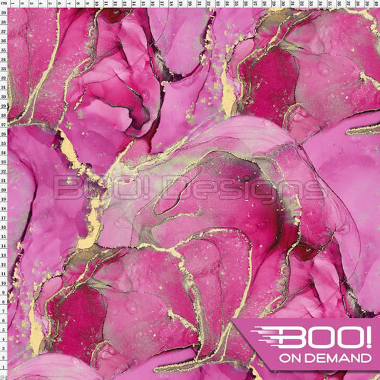 Spandex Ink Ethereal Pink Fabric