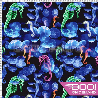 Spandex Jellyfish Fabric