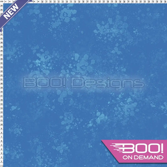 Spandex Kitten Grunge Blue Fabric