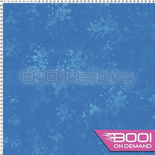 Spandex Kitten Grunge Blue Fabric