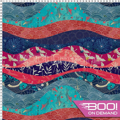 Spandex Kyoto Patchwork Fabric