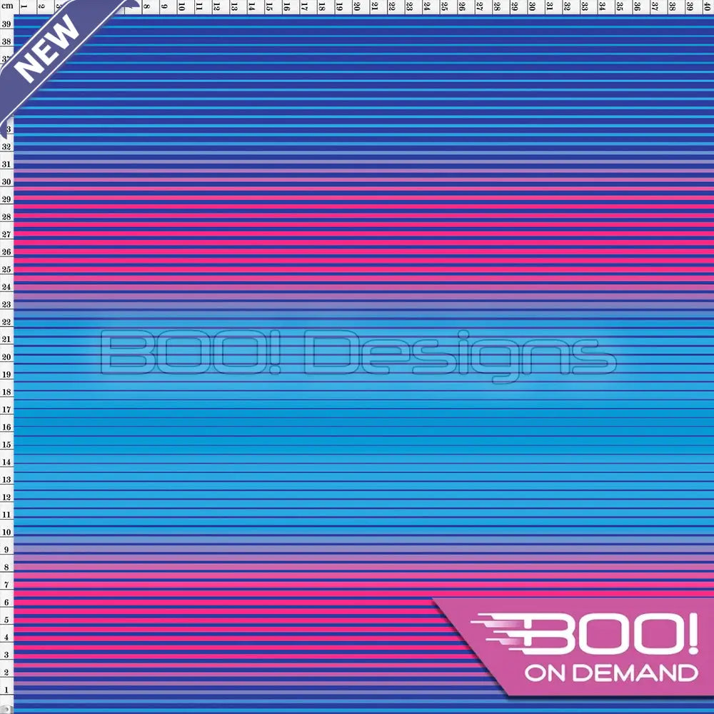 Spandex Linear Pink Blue Fabric