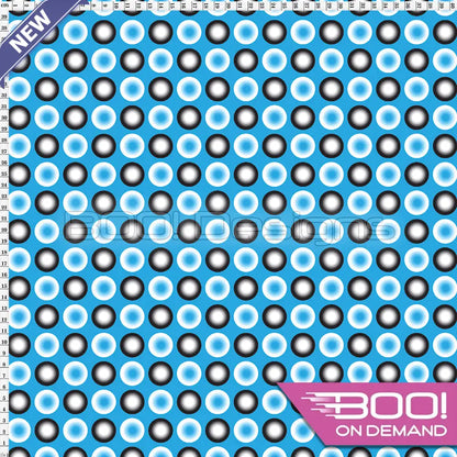 Spandex Lottery Blue Fabric