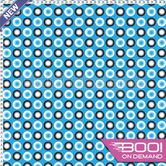 Spandex Lottery Blue Fabric