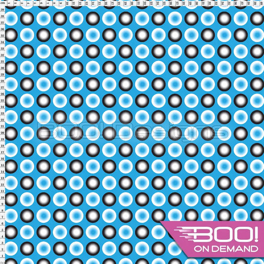 Spandex Lottery Blue Fabric