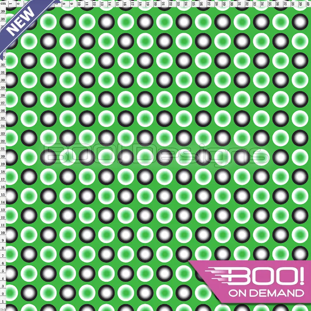 Spandex Lottery Green Fabric