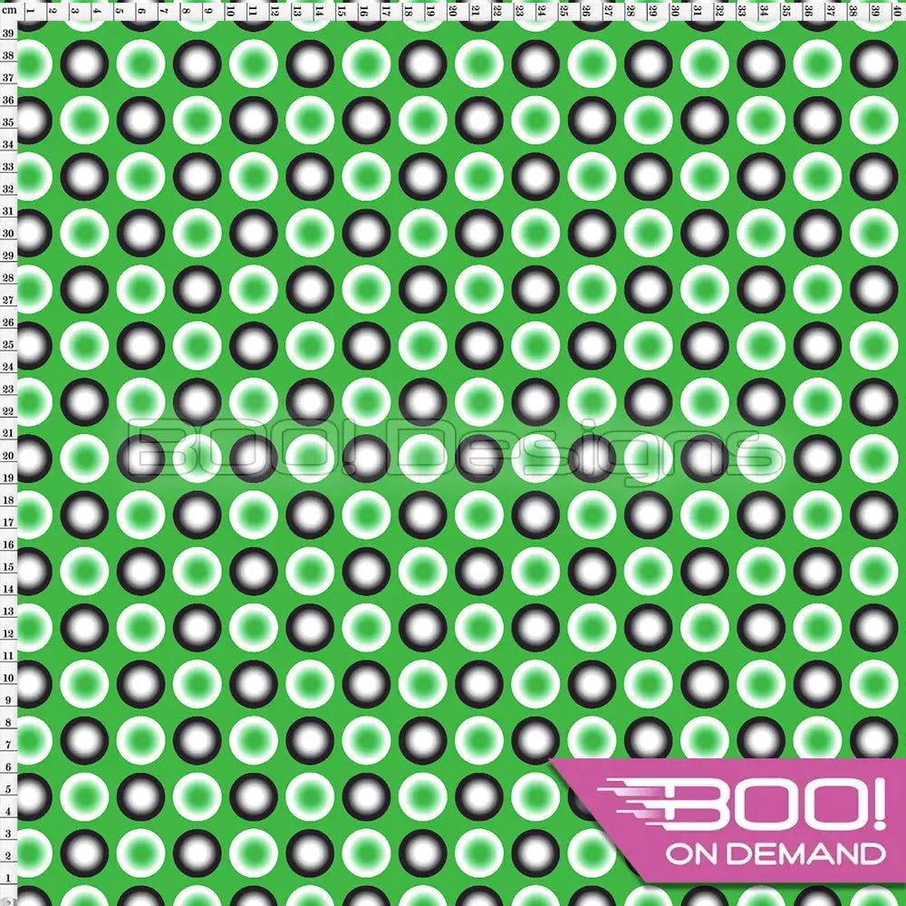 Spandex Lottery Green Fabric