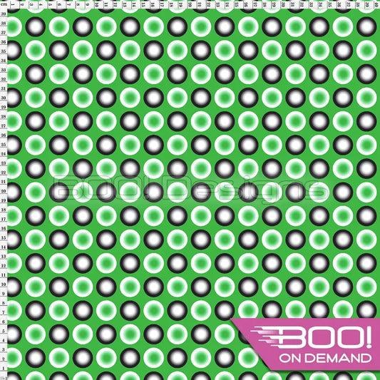 Spandex Lottery Green Fabric