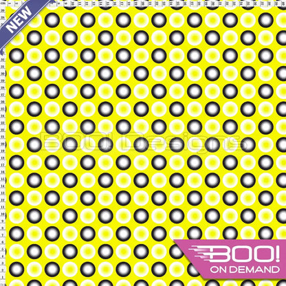 Spandex Lottery Yellow Fabric