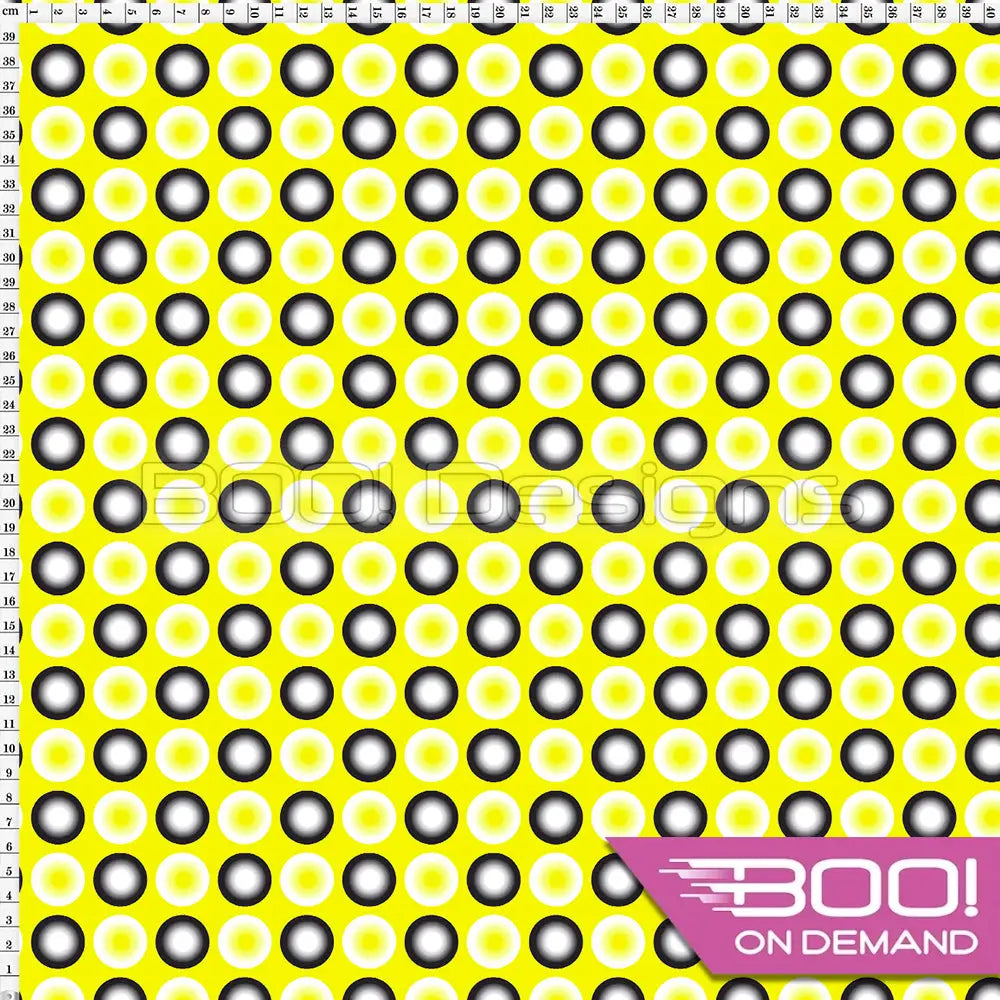 Spandex Lottery Yellow Fabric