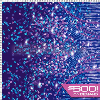 Spandex Lover Border Midnight Fabric