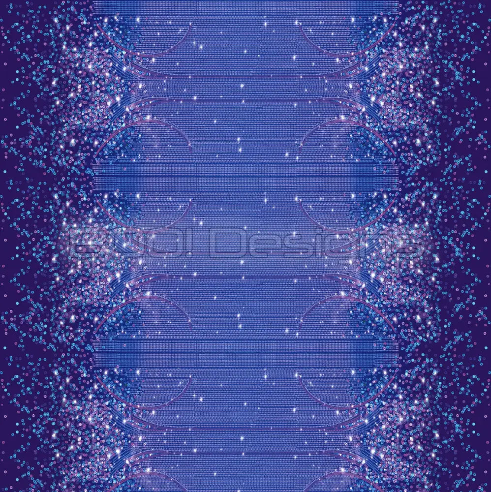 Spandex Lover Border Midnight Fabric