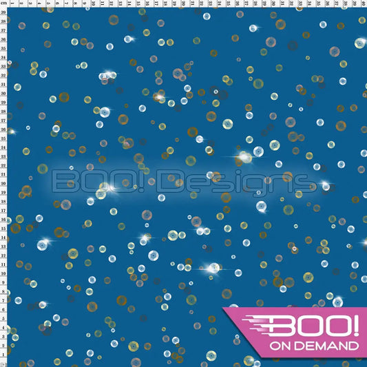 Spandex Lover Sequins Gold Fabric