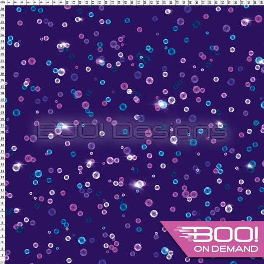 Spandex Lover Sequins Midnight Fabric