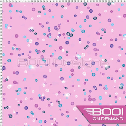 Spandex Lover Sequins Pink Fabric
