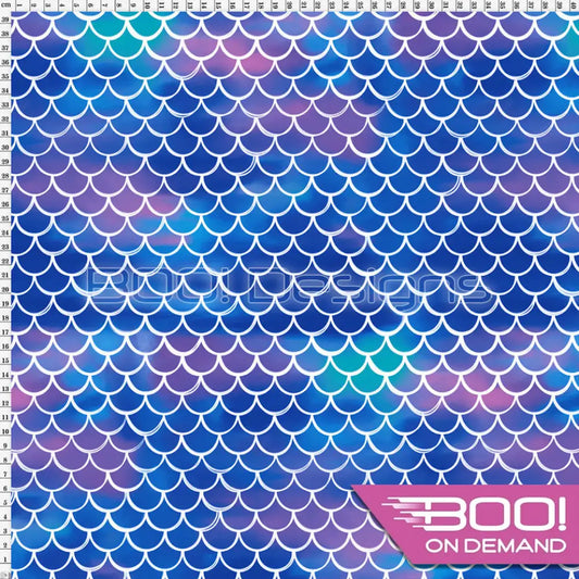 Spandex Mermaid Scales Fabric