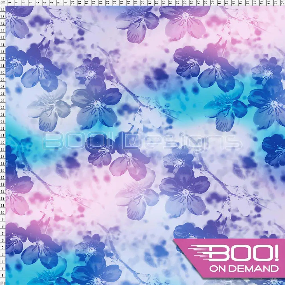 Spandex Mimosa Blue Fabric