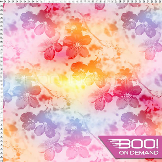 Spandex Mimosa Pink Fabric