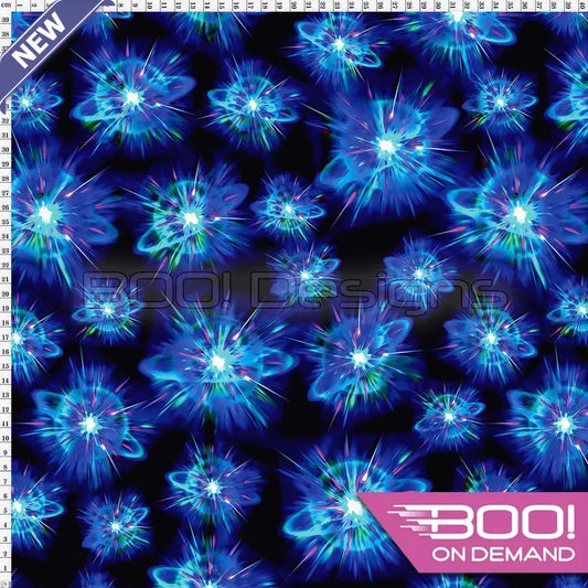 Spandex Nebular Blue - Fabric