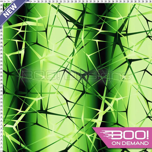 Spandex Neurons Green - Fabric