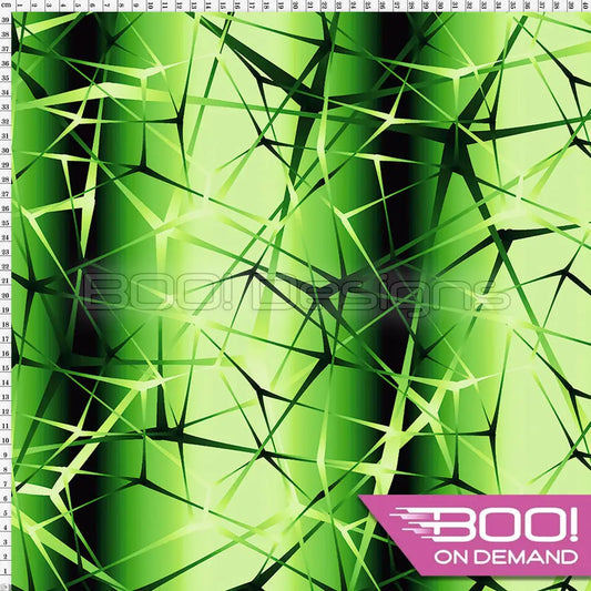 Spandex Neurons Green - Fabric