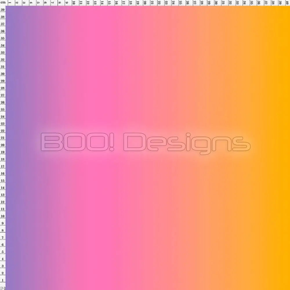 Spandex Ombre Lilac Pink Orange Fabric