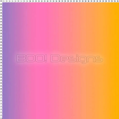 Spandex Ombre Lilac Pink Orange Fabric