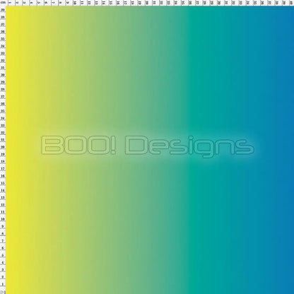 Spandex Ombre Ocean Fabric
