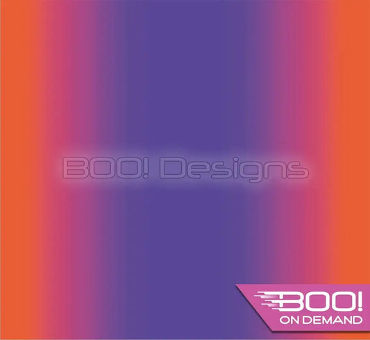 Spandex Ombre Orange Pink Purple Fabric