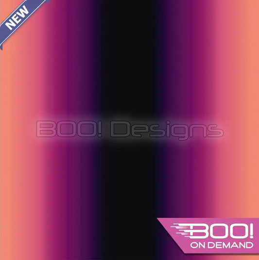 Spandex Ombre Peach Black Fabric