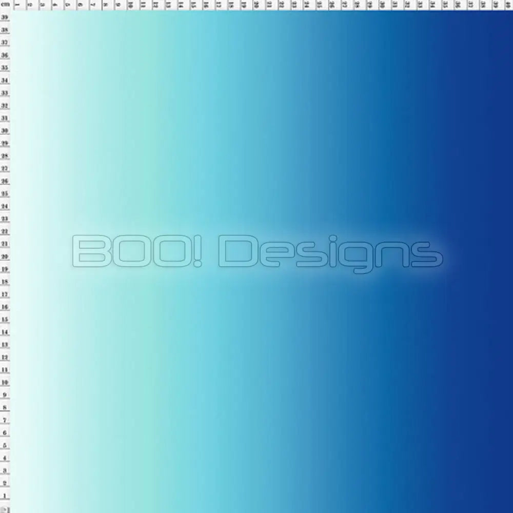 Spandex Ombre White Sky Royal Fabric