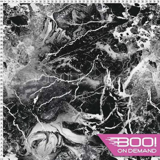 Spandex Onyx Black Fabric