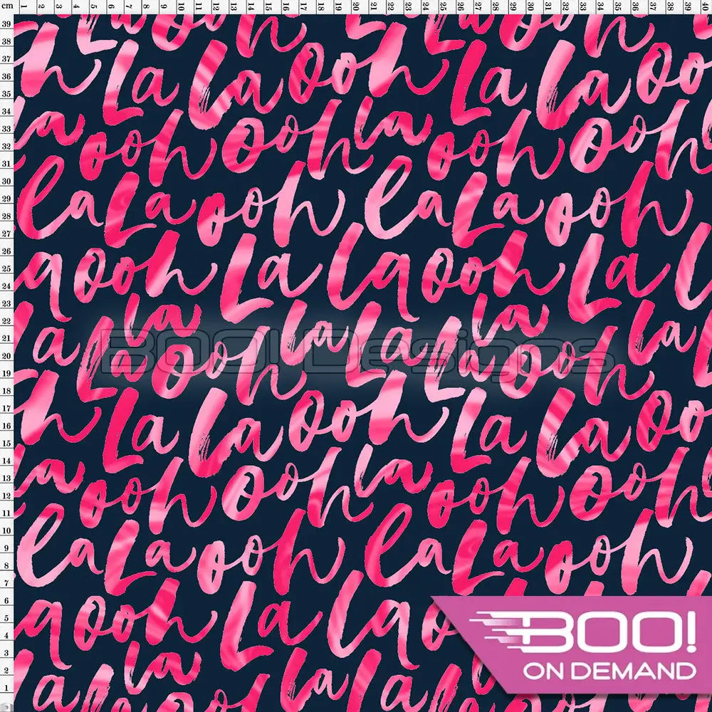 Spandex Oohlala Navy Fabric