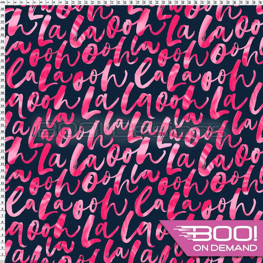 Spandex Oohlala Navy Fabric