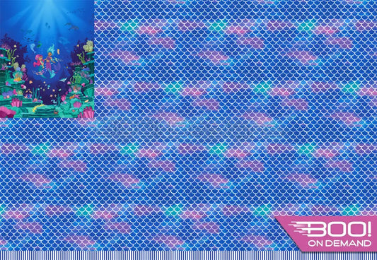 Spandex P100 2Mermaids Scales Project Panel