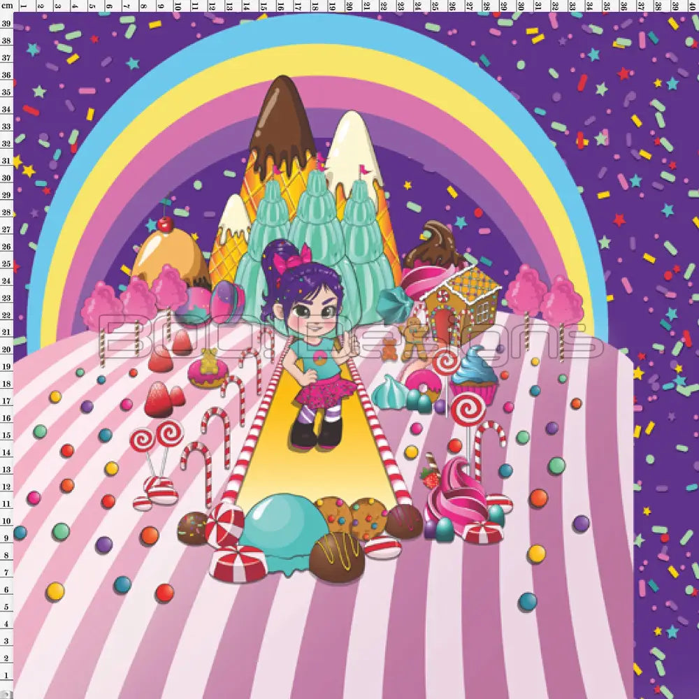 Spandex P100 Candy Girl Cinnamon Project Panel