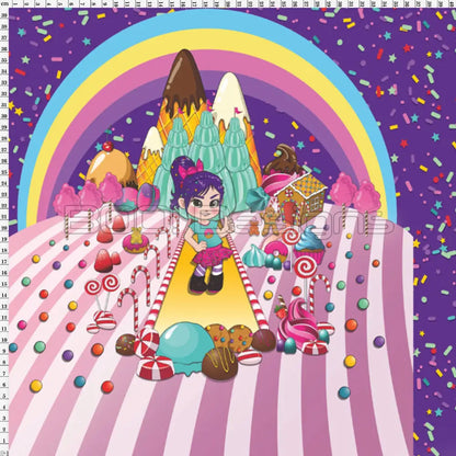 Spandex P100 Candy Girl Cinnamon Project Panel