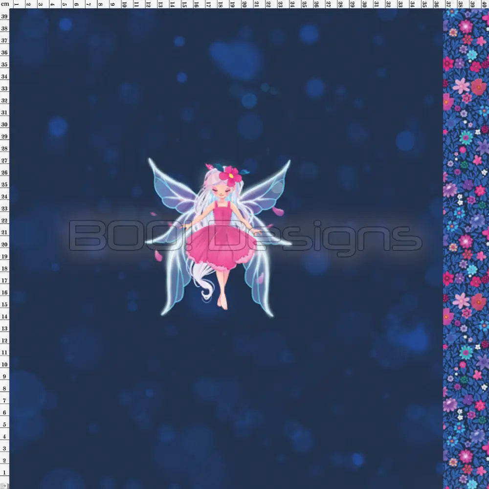 Spandex P100 Fairy Ditsy Project Panel