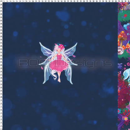 Spandex P100 Fairy Forest Project Panel