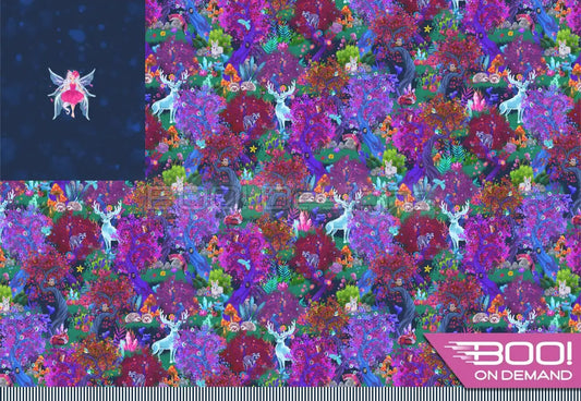 Spandex P100 Fairy Forest Project Panel