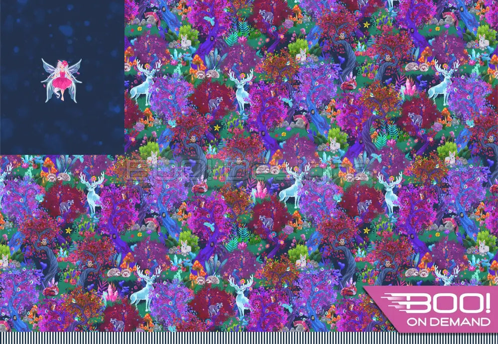 Spandex P100 Fairy Forest Project Panel