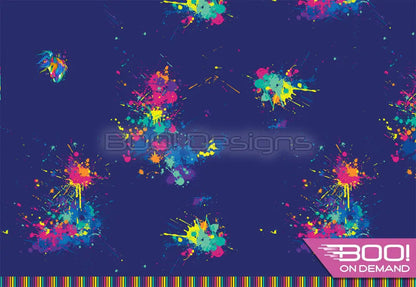 Spandex P100 Horse Jumbo Splat Navy Project Panel