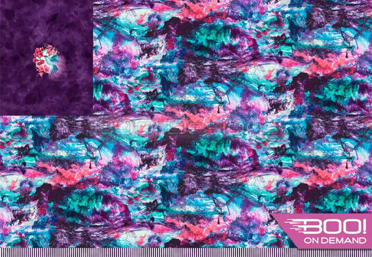 Spandex P100 Hummingbird Abstract Project Panel