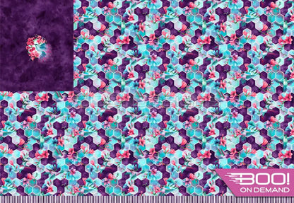 Spandex P100 Hummingbird Hex Project Panel