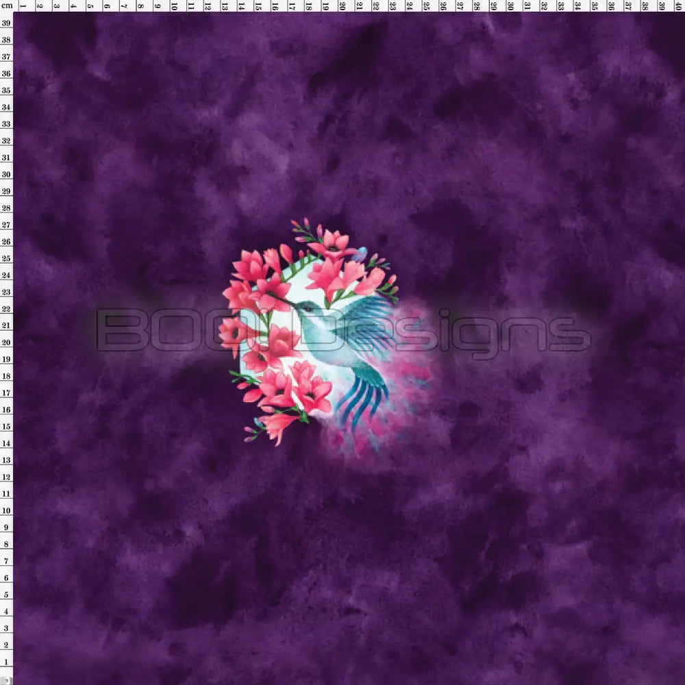 Spandex P100 Hummingbird Purple Project Panel