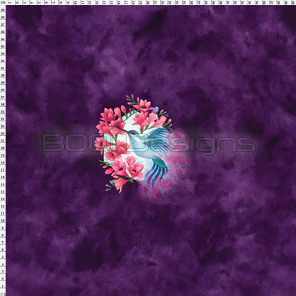 Spandex P100 Hummingbird Purple Project Panel