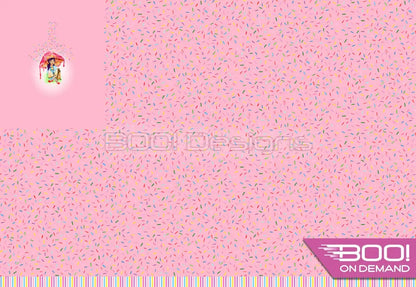 Spandex P100 Ice-Cream Girl Project Panel